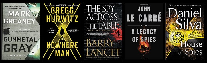 Book Spy Best Spy Thrillers 2017